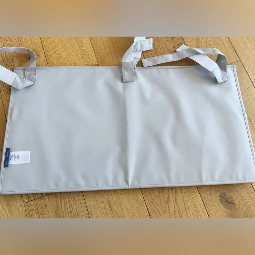 NEW Pottery Barn Gray Hanging Bedside Pocket Organizer